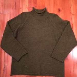 Men's J. Crew Wool Rollneck Relaxed Sweater Medium